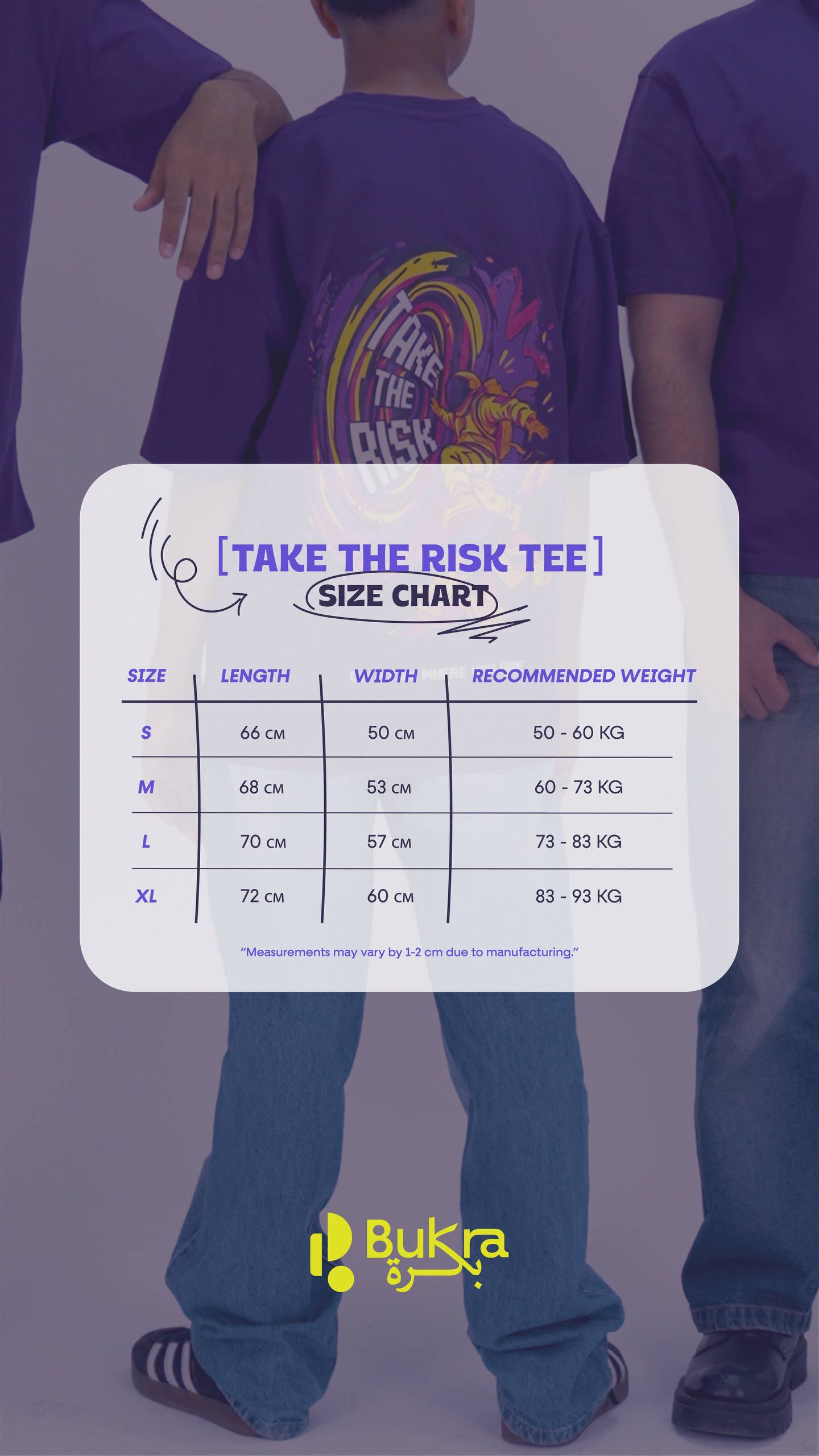 "Take The Risk" Tee